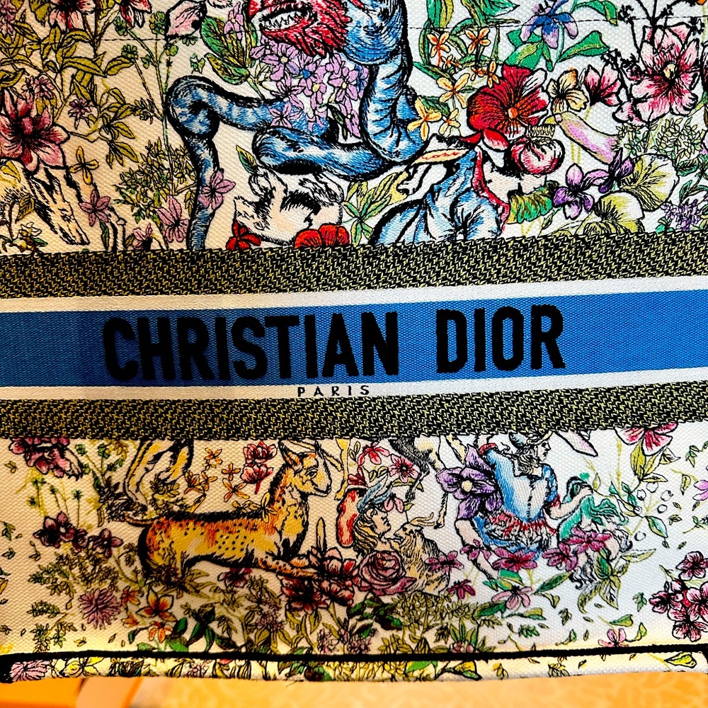 Authentic Christian Dior large tote like new